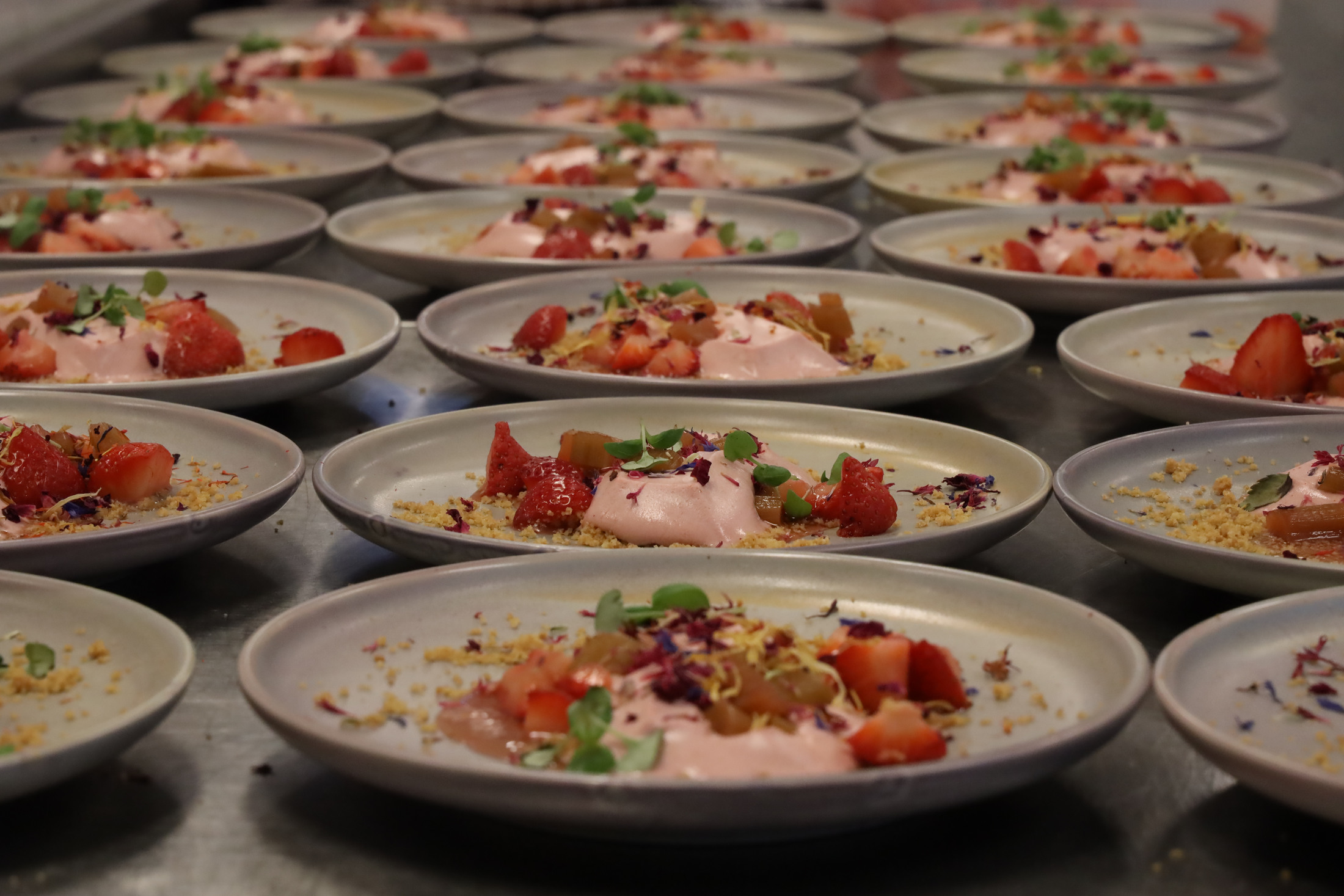 Details van het diner — Aan tafel in Amsterdam