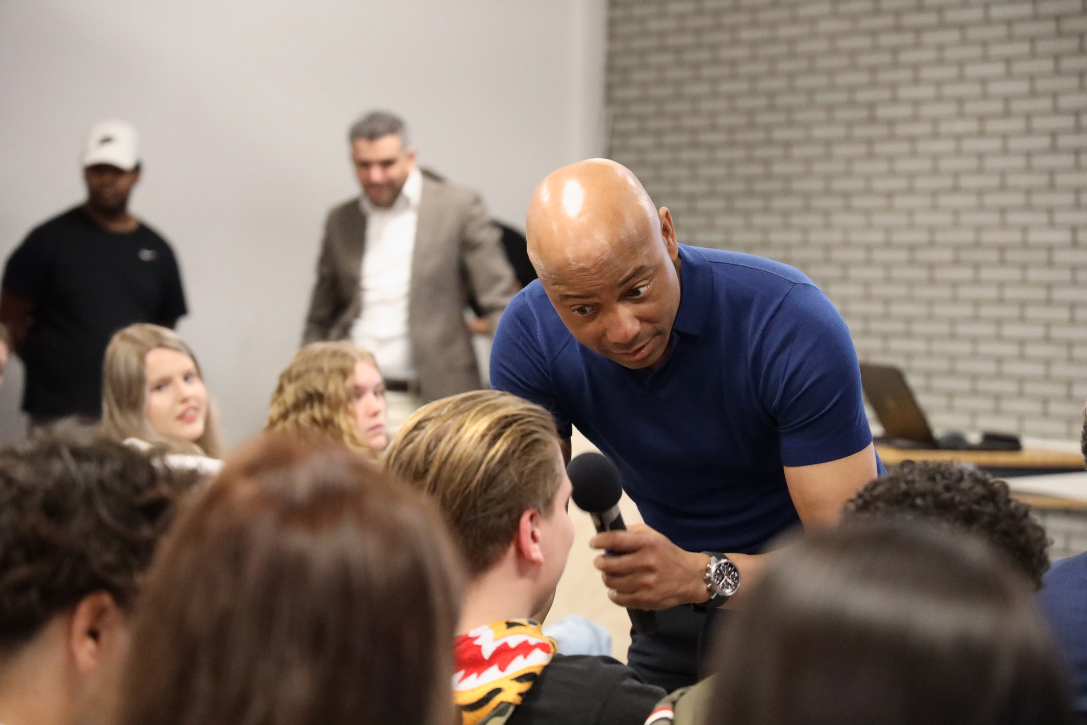 Contact met het publiek — Gastles op het Mediacollege